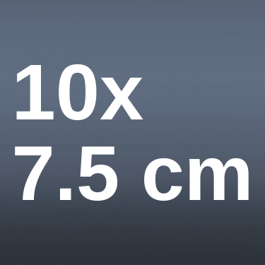 10×7.5 cm